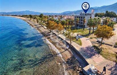 Kuşadası Güzelçamlı'da Denize Sıfır 32 Odalı, Full Deniz Manzaralı Satılık Otel