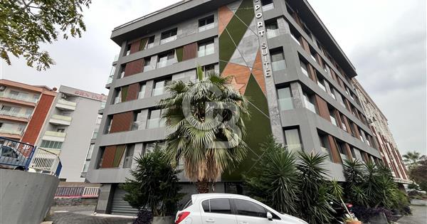 Demirköprü Sport Suitte ön cephe 1+1 kiralık daire - 379208