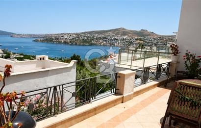 BODRUM GÜNDOĞAN YALIKENT SİTESİ DENİZMANZARALI SATILIK 3+1 VİLLA