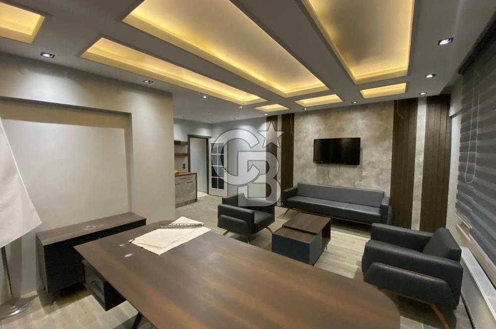 LALEGÜL KAVŞAĞINA SIFIR İÇİ FULL YAPILI EŞYALI 3+1 KİRALIK OFİS