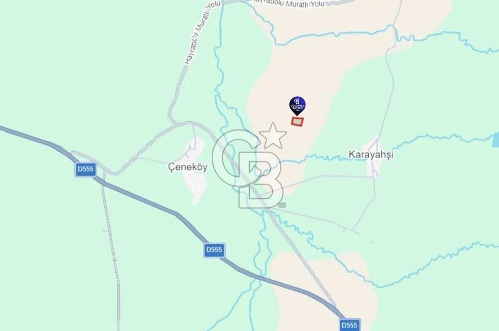 Tekirdağ Hayrabolu Çene Mahallesi Satılık 21.581,08m² Tarla