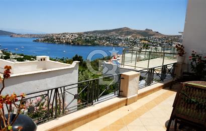 BODRUM GÜNDOĞAN YALIKENT SİTESİ DENİZMANZARALI SATILIK 3+1 VİLLA