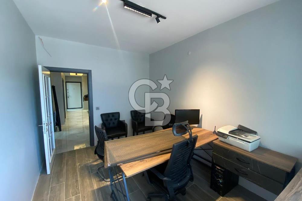 LALEGÜL KAVŞAĞINA SIFIR İÇİ FULL YAPILI EŞYALI 3+1 KİRALIK OFİS