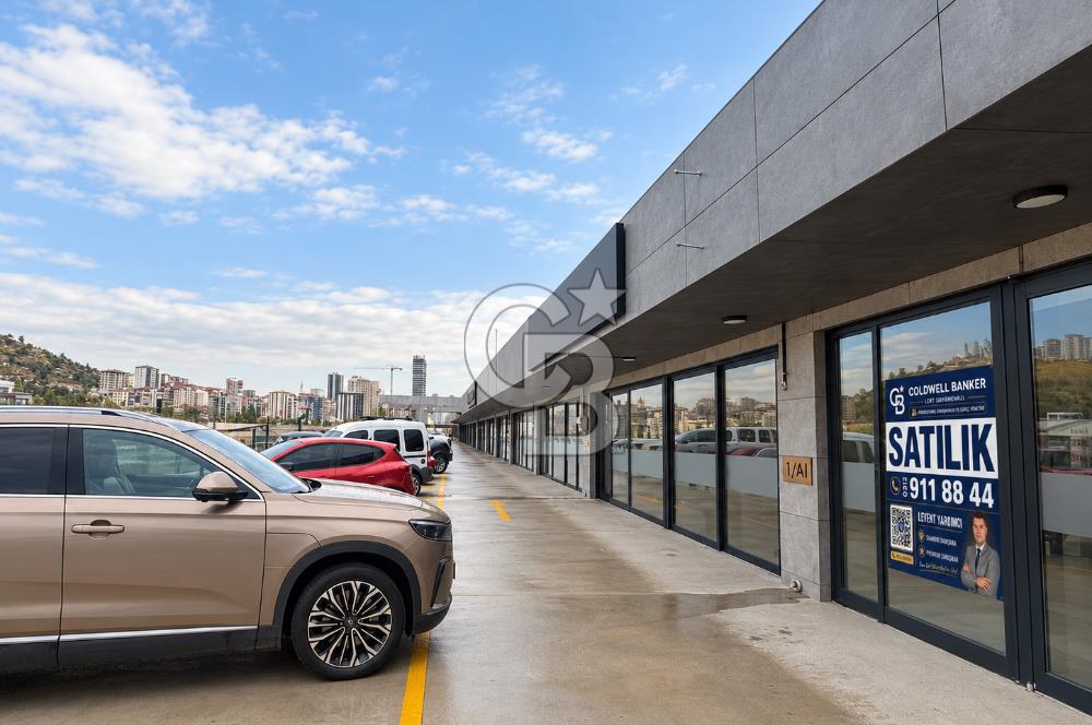 AURA İVEDİKTE 120 M² YAPILI VE MASRAFSIZ SATILIK DÜKKAN