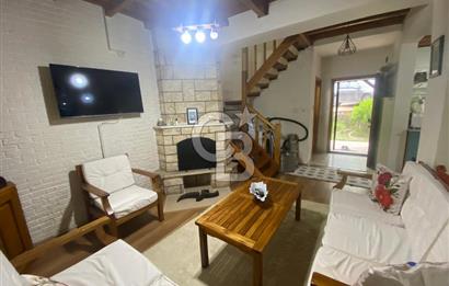 KIŞIN ŞÖMİNE YAZIN VERANDA KEYFİ: ÖZEL KONUMLU 3+1 VİLLA KİRALIK