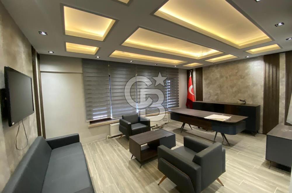 LALEGÜL KAVŞAĞINA SIFIR İÇİ FULL YAPILI EŞYALI 3+1 KİRALIK OFİS