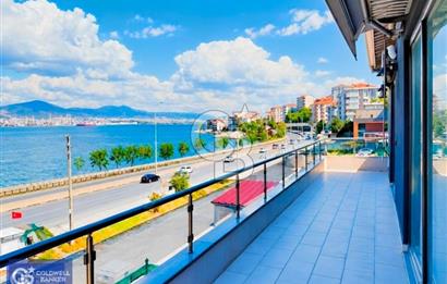 ANAYOL ÜZERİ 3 KATLI SATILIK TİCARİ BİNA / DENİZ MANZARALI