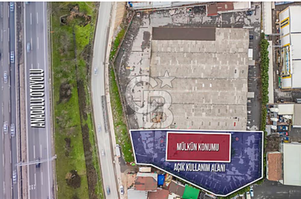 DUDULLU OSB'DE KİRALIK 1000M2 KAPALI 1000M2 AÇIK ALAN