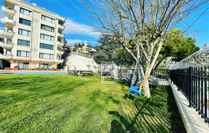 Sahile ilk parselde 4+1 katta tek, açık havuzlu ve kapalı garajlı daire