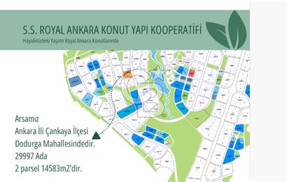 ÇANKAYA DODURGA S.S ROYAL ANKARA KOOP. 2+1 KOOPERATİF HİSSESİ