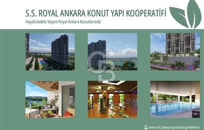 ÇANKAYA DODURGA S.S ROYAL ANKARA KOOP. 2+1 KOOPERATİF HİSSESİ