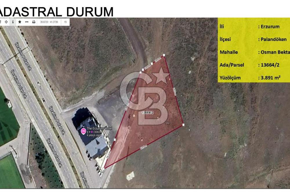 ERZURUM PALANDÖKEN OTELLER BÖLGESİNDE EŞSİZ TURİZM YATIRIM FIRSA