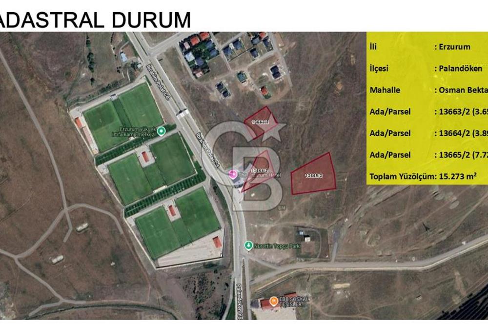 ERZURUM PALANDÖKEN OTELLER BÖLGESİNDE EŞSİZ TURİZM YATIRIM FIRSA