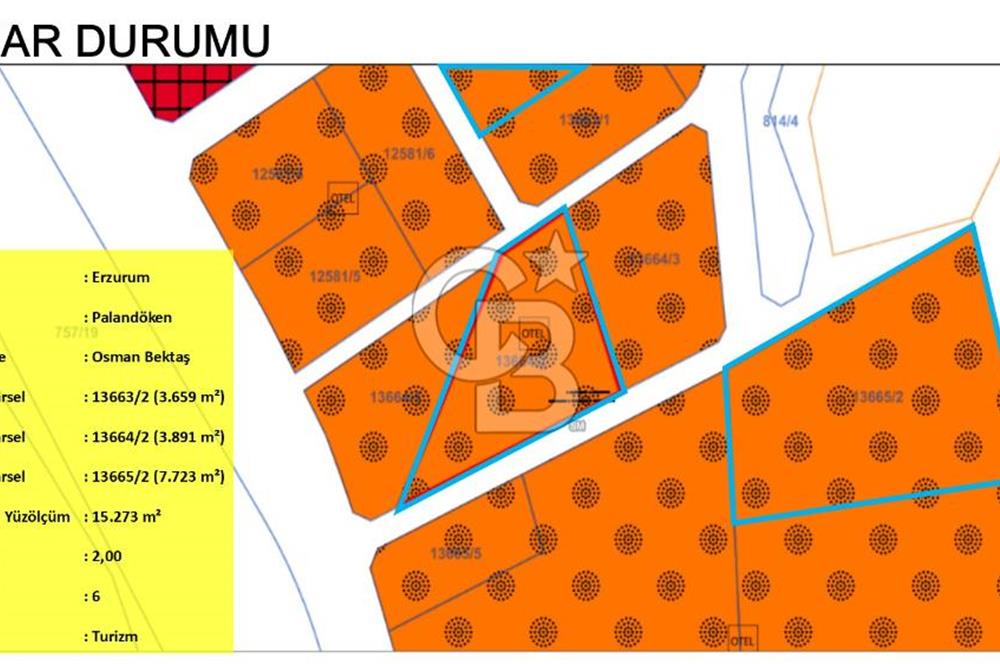 ERZURUM PALANDÖKEN OTELLER BÖLGESİNDE EŞSİZ TURİZM YATIRIM FIRSA
