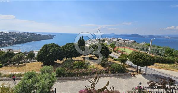 Bodrum Boğaziçi Adabükü Gültan Sitesi'nde Kesintisiz Deniz Manzaralı 3+1 Dubleks Yazlık - 379442