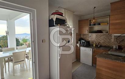 Bodrum Boğaziçi Adabükü Gültan Sitesi'nde Kesintisiz Deniz Manzaralı 3+1 Dubleks Yazlık