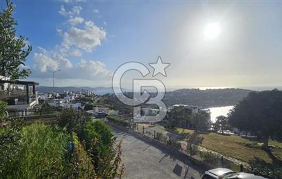 Bodrum Boğaziçi Adabükü Gültan Sitesi'nde Kesintisiz Deniz Manzaralı 3+1 Dubleks Yazlık