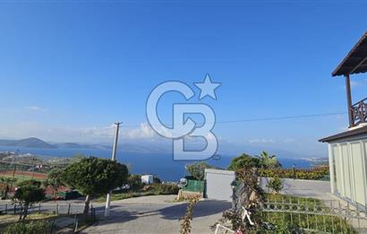 Bodrum Boğaziçi Adabükü Gültan Sitesi'nde Kesintisiz Deniz Manzaralı 3+1 Dubleks Yazlık