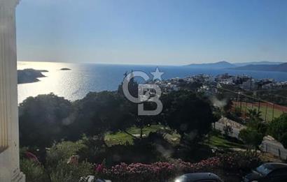 Bodrum Boğaziçi Adabükü Gültan Sitesi'nde Kesintisiz Deniz Manzaralı 3+1 Dubleks Yazlık