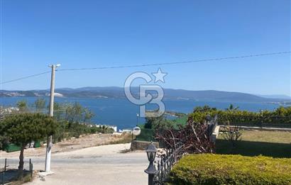 Bodrum Boğaziçi Adabükü Gültan Sitesi'nde Kesintisiz Deniz Manzaralı 3+1 Dubleks Yazlık