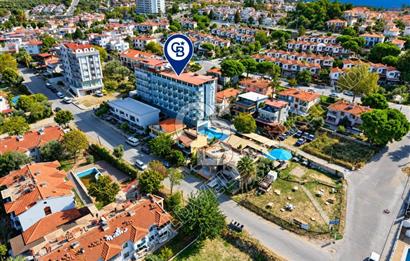 Kuşadası Kadınlar Denizi’nde Plaja Yakın, 51 Odalı, Full Deniz Manzaralı Satılık Otel