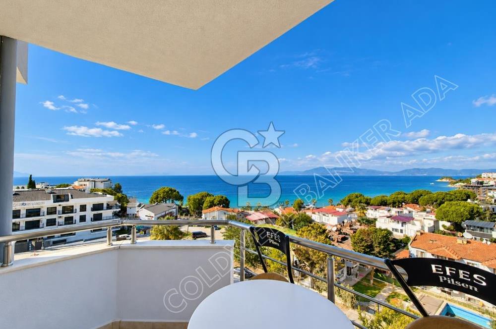 Kuşadası Kadınlar Denizi’nde Plaja Yakın, 51 Odalı, Full Deniz Manzaralı Satılık Otel
