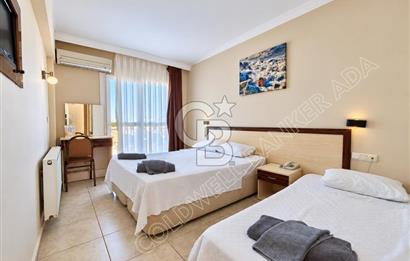 Kuşadası Kadınlar Denizi’nde Plaja Yakın, 51 Odalı, Full Deniz Manzaralı Satılık Otel