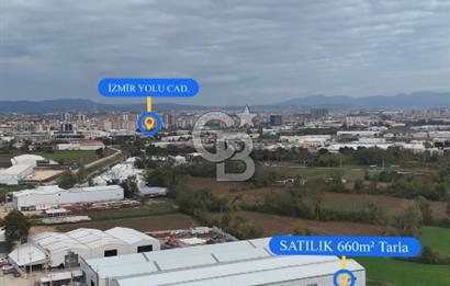 ÜRÜNLÜ 660 METREKARE SATILIK TARLA