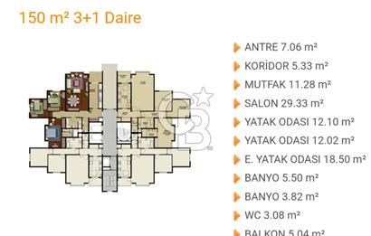 KİPTAŞ SEYRANTEPE SİTESİ SATILIK 3+1 DAİRE
