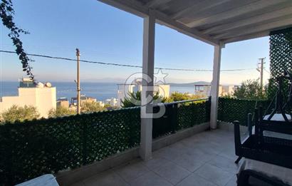 BODRUM GÜNDOĞAN PLAJLI SİTEDE DENİZ MANZARALI  KİRA GETİRİLİ 4 KATLI SATILIK VİLLA