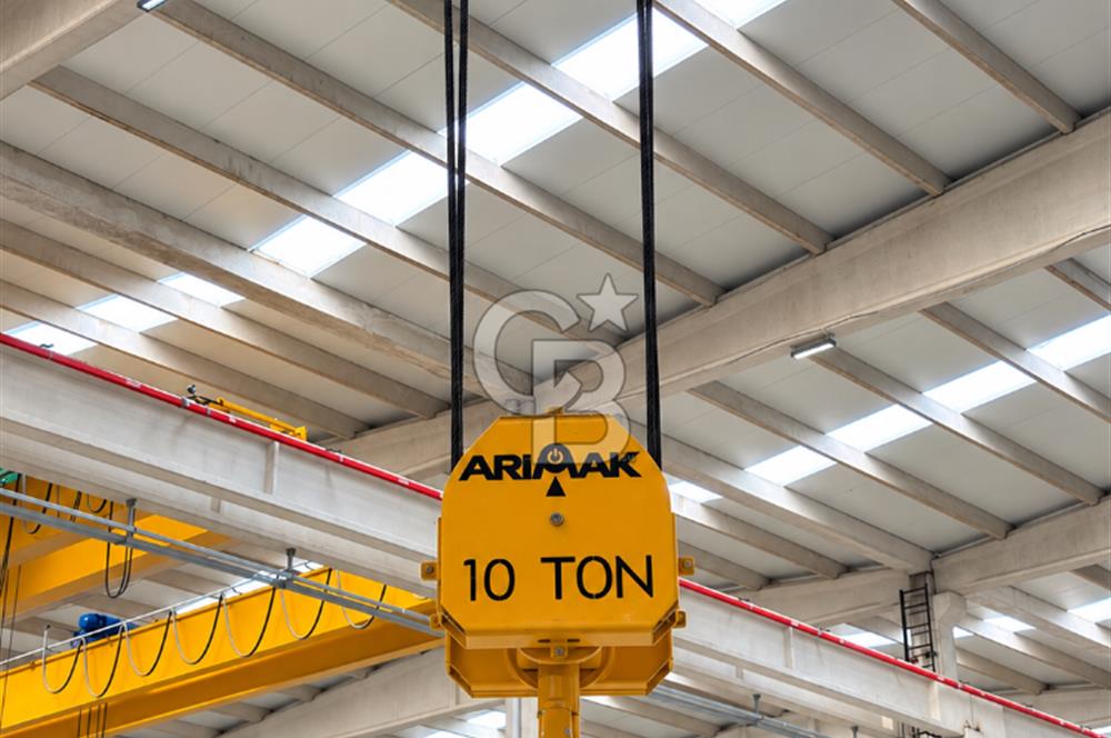 SİNCAN TEMELLİ ASO 2'DE SATILIK FABRİKA 1.000 kW TAM FATURALI