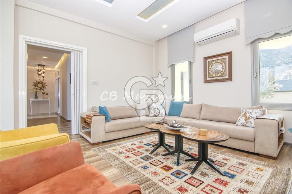 KIBRIS GİRNE EDREMİT TE 620 M2 ARSA İÇİNDE 4+1 DENİZ MANZARALI HAVUZLU ÇOK ÖZEL VİLLA